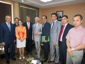 травень 2013 візит делегації НФаУ до Азербайджану  2